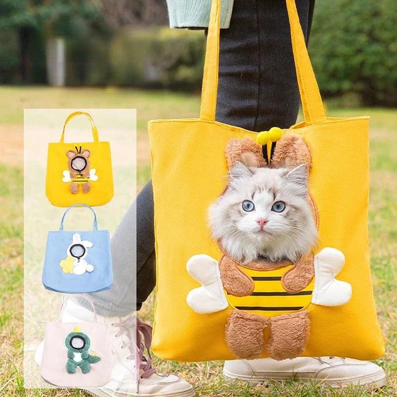 Tote Bag Small Pet Carrier Bag - CasaClick