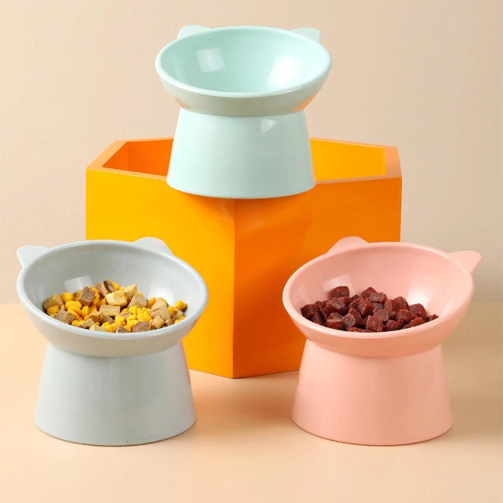 Tilted Cat Food Bowl - CasaClick