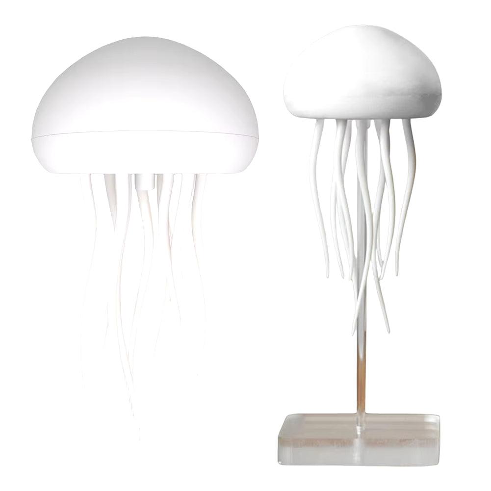 Jellyfish Lamp Voice Control Dancing RGB Gradient Jellyfish Bedside Lamp Rechargeable Table Lamp Touch Sensor Christmas Gift New - CasaClick