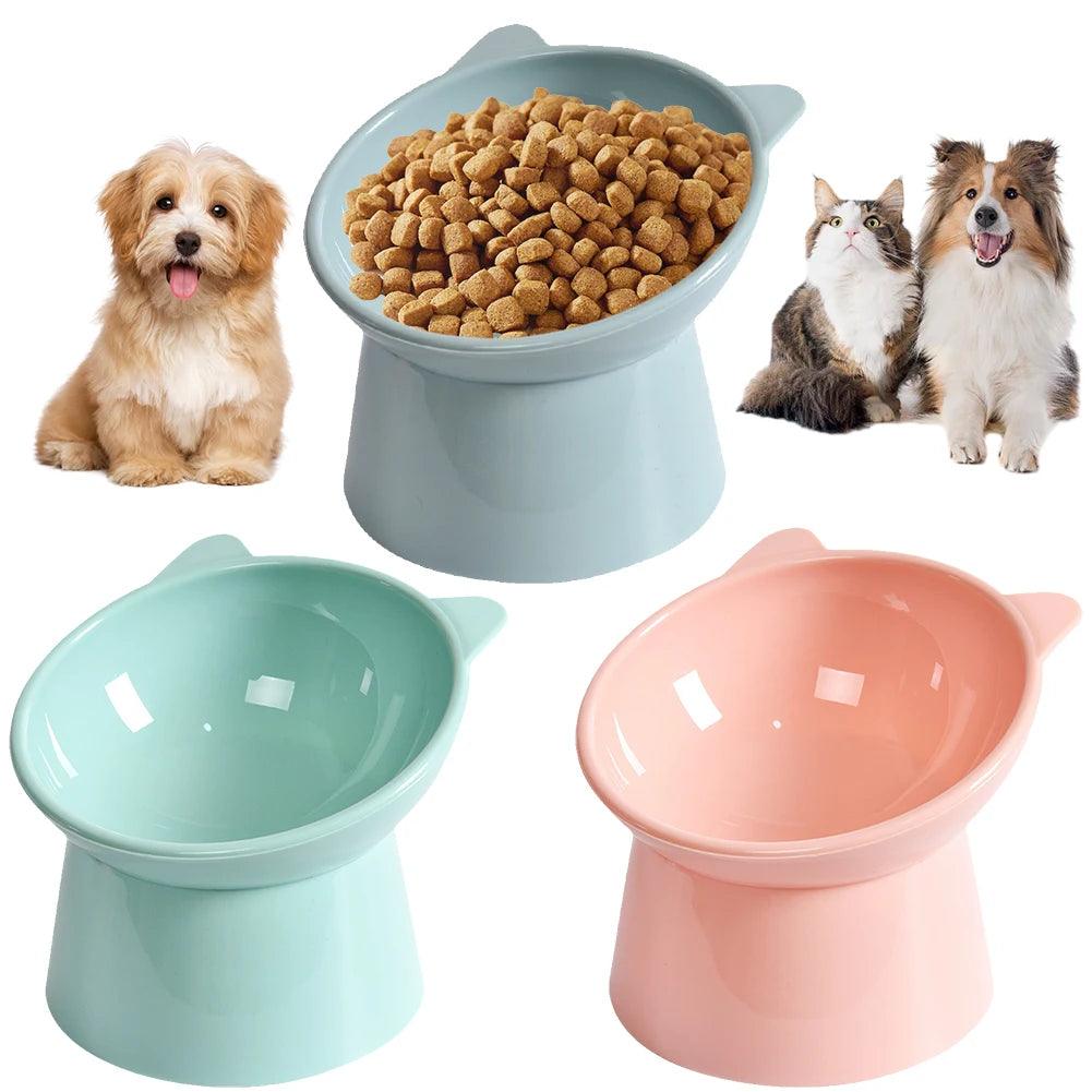 Tilted Cat Food Bowl - CasaClick