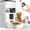 Pet Feeder,6L Automatic Pet Feeder for Cats and Dogs,1080P Camera,App Control,Voice Recorder,Timed Feeder for Schedule Feeding, Dual Power Supply,Wifi Pet Food Dispenser with App Control - CasaClick